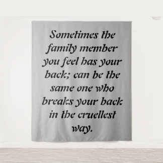 Tapiz Lazos engañosos: el dolor de la traición dentro de