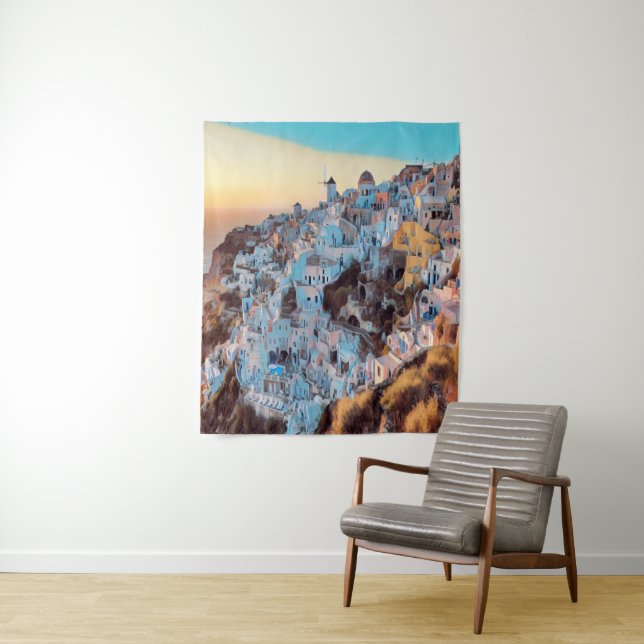 Tapiz ldp OIA - puesta del sol - (In situ)