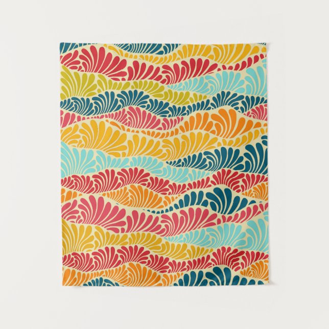 Tapiz Leafy Mosaic (Anverso)