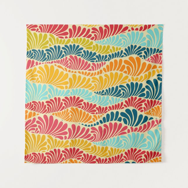 Tapiz Leafy Mosaic (Anverso)