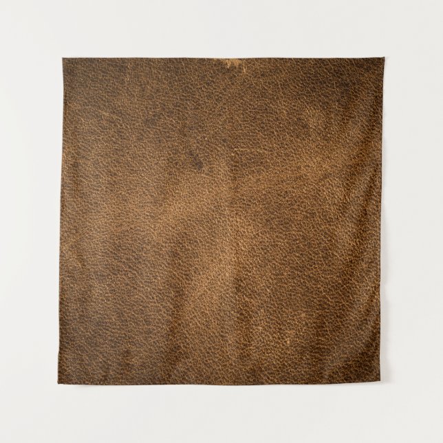 Tapiz Leather marrón antigua: fondo texturado (Anverso)