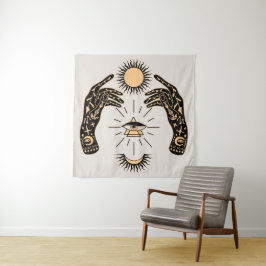 Tapiz Lector de palma de Teller Fortune / Future Fortune