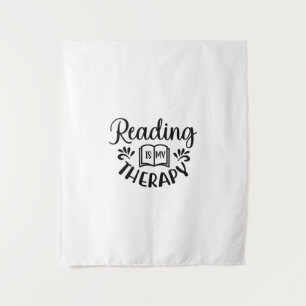 Tapiz Leer arte es mi terapia