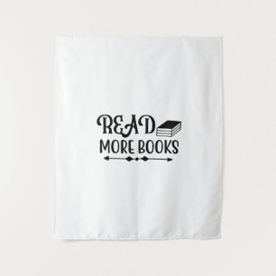 Tapiz Leer arte Leer más libros