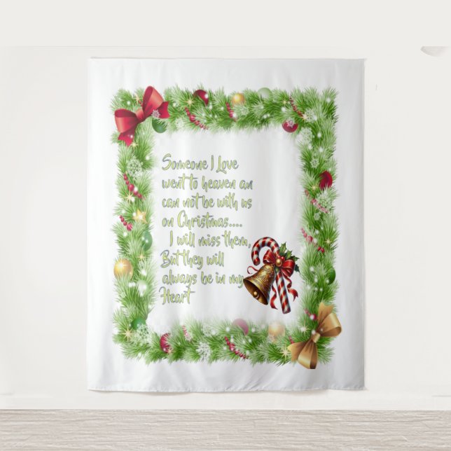 Tapiz lema de los navidades (Anverso)