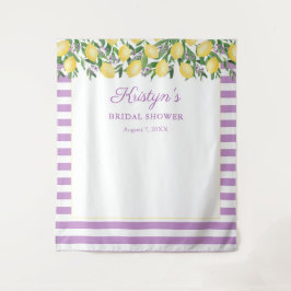 Tapiz Lemons Y Lavender Bridal Shower