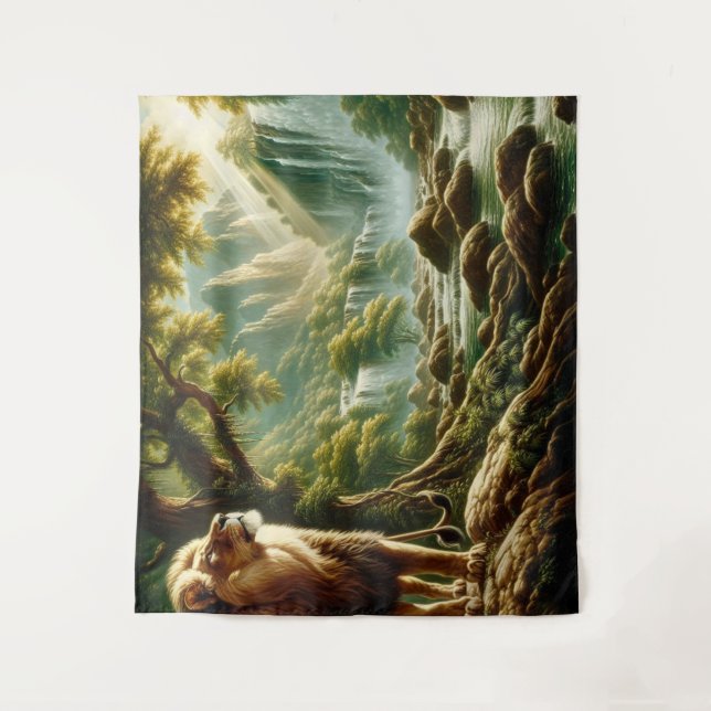 Tapiz León (Anverso)