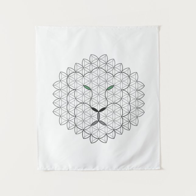 Tapiz León sagrado, B051/BW. (Anverso)