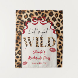 Tapiz Leopard Wildly in Love Bachelorette Weekend