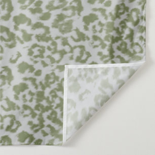 Tapiz leopardo manchado gris oliva