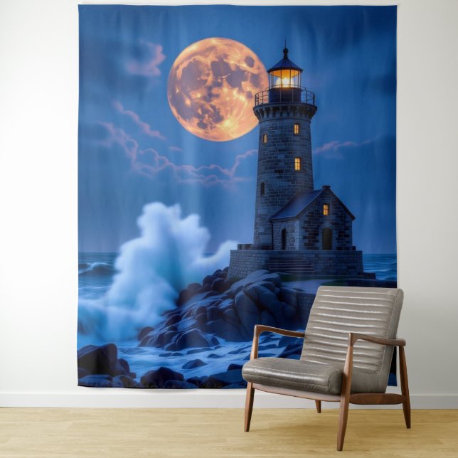 Tapiz Leuchtturm am Rande der Welt (In situ)