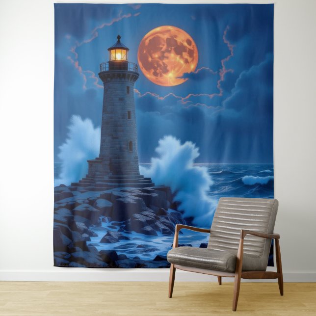 Tapiz Leuchtturm am Rande der Welt (In situ)