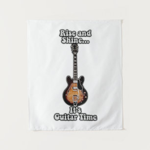 Tapiz Levántate y brilla. Es la hora de la guitarra. mar