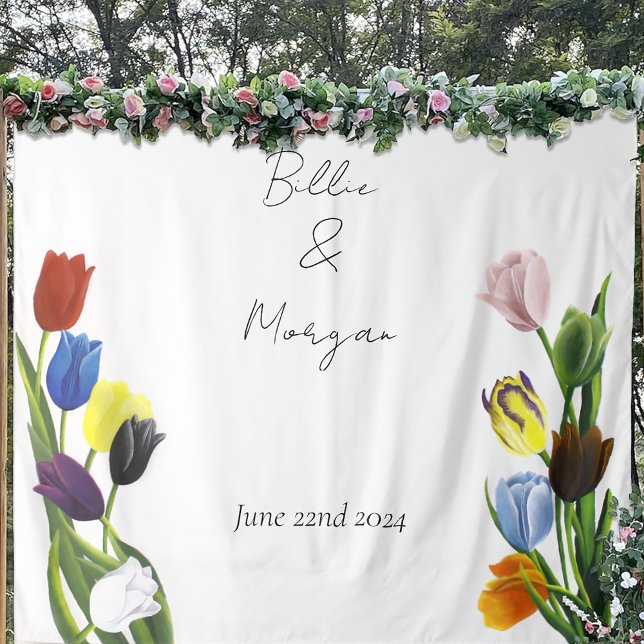 Tapiz LGBTQ más Tulips Flowers (Subido por el creador)