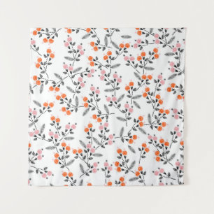 Tapiz Liberty Florals: Bordado con la mano