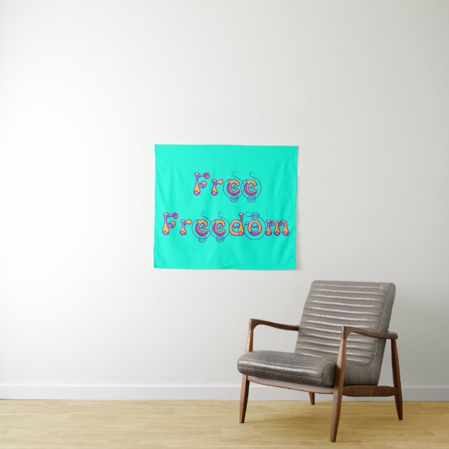 Tapiz libre libertad (In situ (horizontal))
