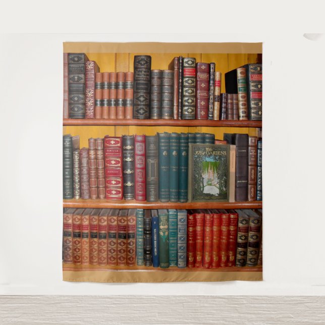 Tapiz librería libros librería librería librería (Anverso)