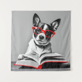 Tapiz Libro de lectura de perros