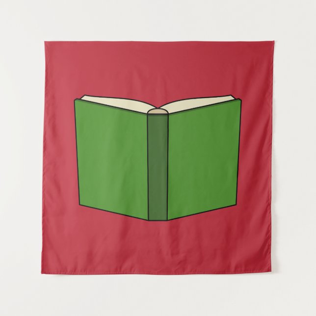 Tapiz Libro Verde personalizado (Anverso)