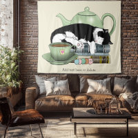 Libros Acogedores Gato Esmoquin Té Tetera Verde Li