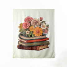 Libros Retro de Flores Silvestres