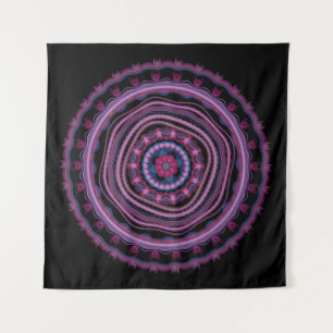 Tapiz Lilac rosa azul Mandala