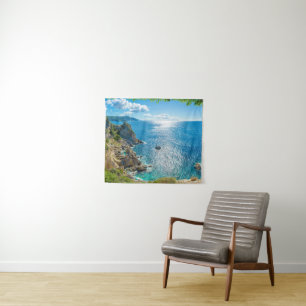 Tapiz Línea costera   Palaiokastritsa, Corfú, Grecia