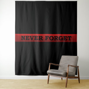 Tapiz Línea roja delgada