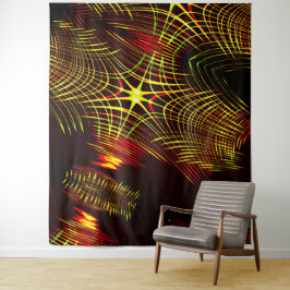 Tapiz ¿Líneas que se repiten en onda y efecto luz?