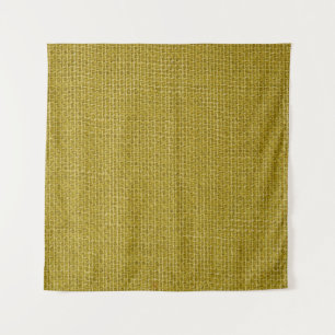 Tapiz Linen Amarilla: Belleza texturada en Closeup