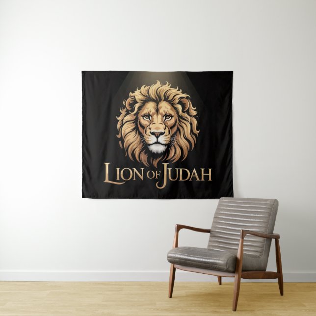Tapiz Lion of Judah Tapestry (In situ (horizontal))