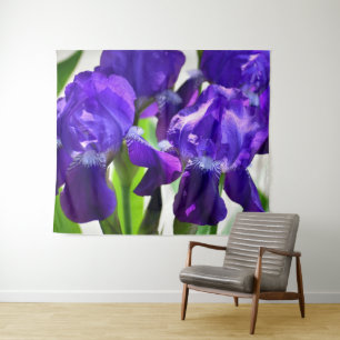 Tapiz Lirios Morados Flor de Iris