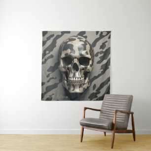 Tapiz LITE Memento Mori Camo Skull EXISTENCIAL