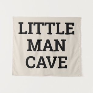 Tapiz Little Man Cave Tan Boy Room Playroom Nursery Wall