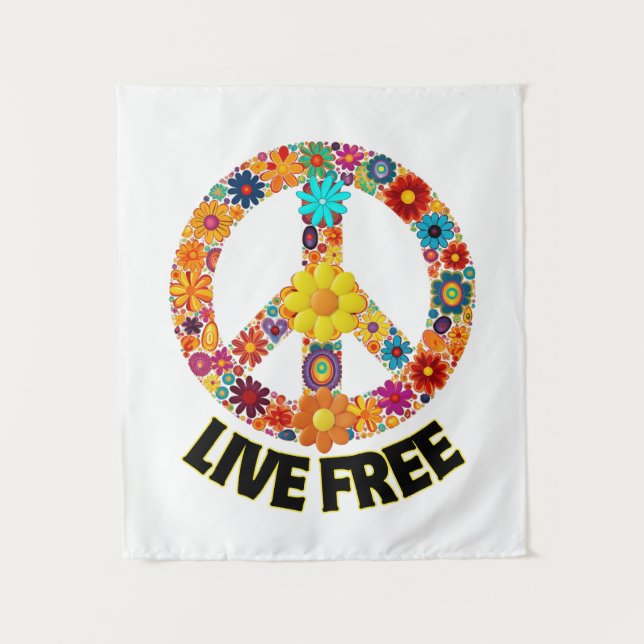 Tapiz Live Free.w (Anverso)