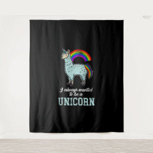 Tapiz Llama de Unicorn