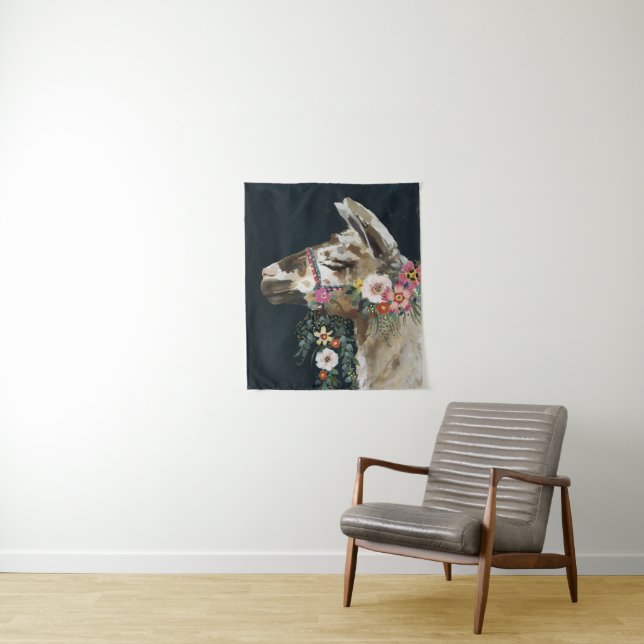 Tapiz Llama encantadora (In situ)