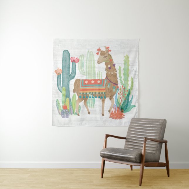 Tapiz Llamas preciosas III (In situ (horizontal))