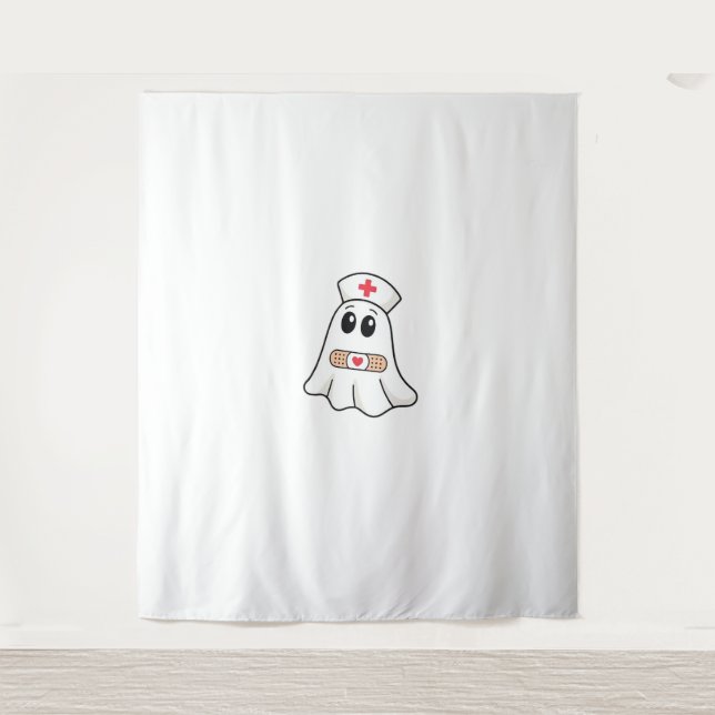Tapiz Locura Fantasma Fantasma Graciosa Halloween Esenci (Anverso)