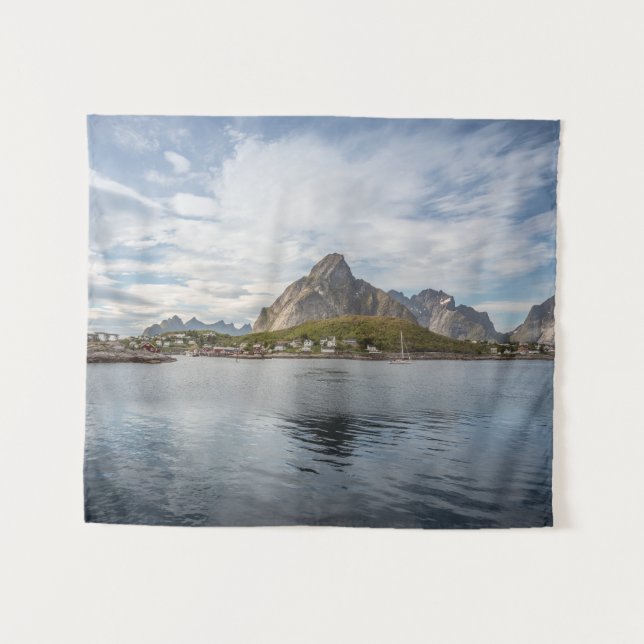 Tapiz Lofoten Noruega (Anverso (horizontal))