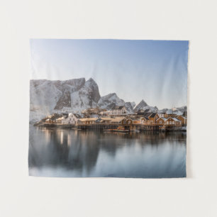 Tapiz Lofoten Noruega