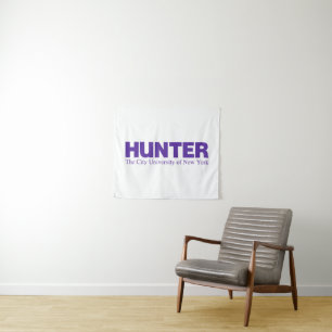 Tapiz Logotipo Académico de Hunter College CUNY