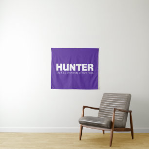 Tapiz Logotipo Académico de Hunter College CUNY
