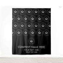 Logotipo de empresa personalizado Nombre Foto Bann