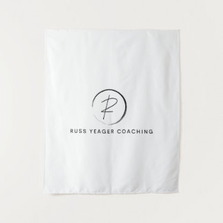 Tapiz Logotipo de firma de coaching de Russ Yeager