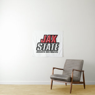Tapiz Logotipo de Jacksonville State University JAX STAT