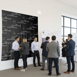 Tapiz Logotipo empresarial Paso y repetición Fondo para