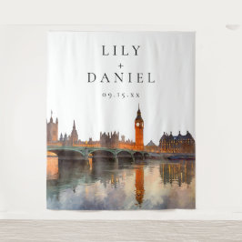 Tapiz London Wedding Photo Backdrop