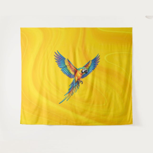Tapiz Loro (Anverso (horizontal))