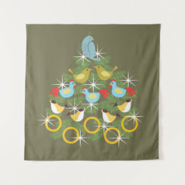 Tapiz los 12 días de navidades